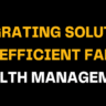 Banner with the phrase Integrating Solutions for Efficient Family Wealth Management, illustrating how technology integration enhances transparency and control in family office operations.