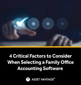 family office accounting software