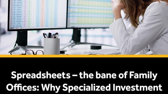 Investment accounting software