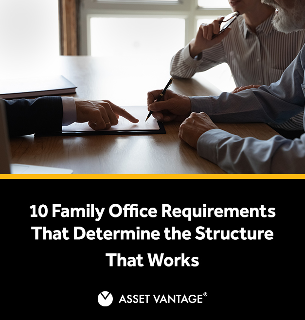 family office requirements