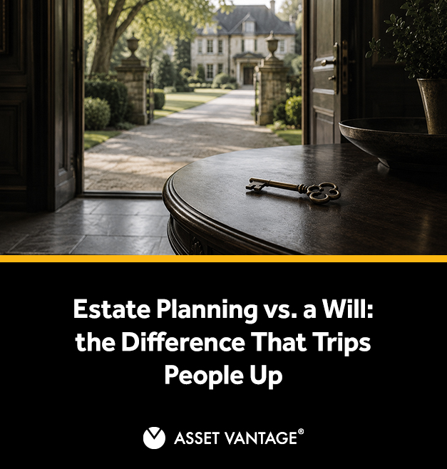 what is the difference between estate planning and a will